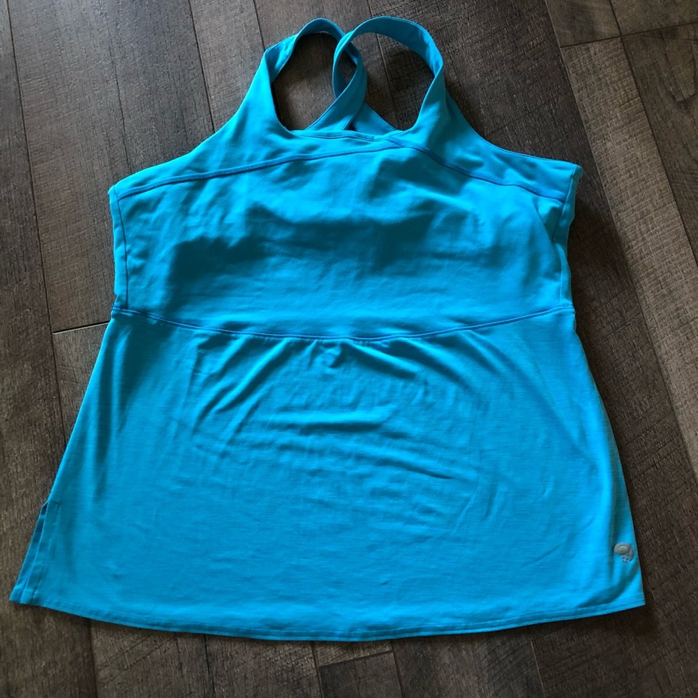 Mountain Hardwear Blue Tank Top